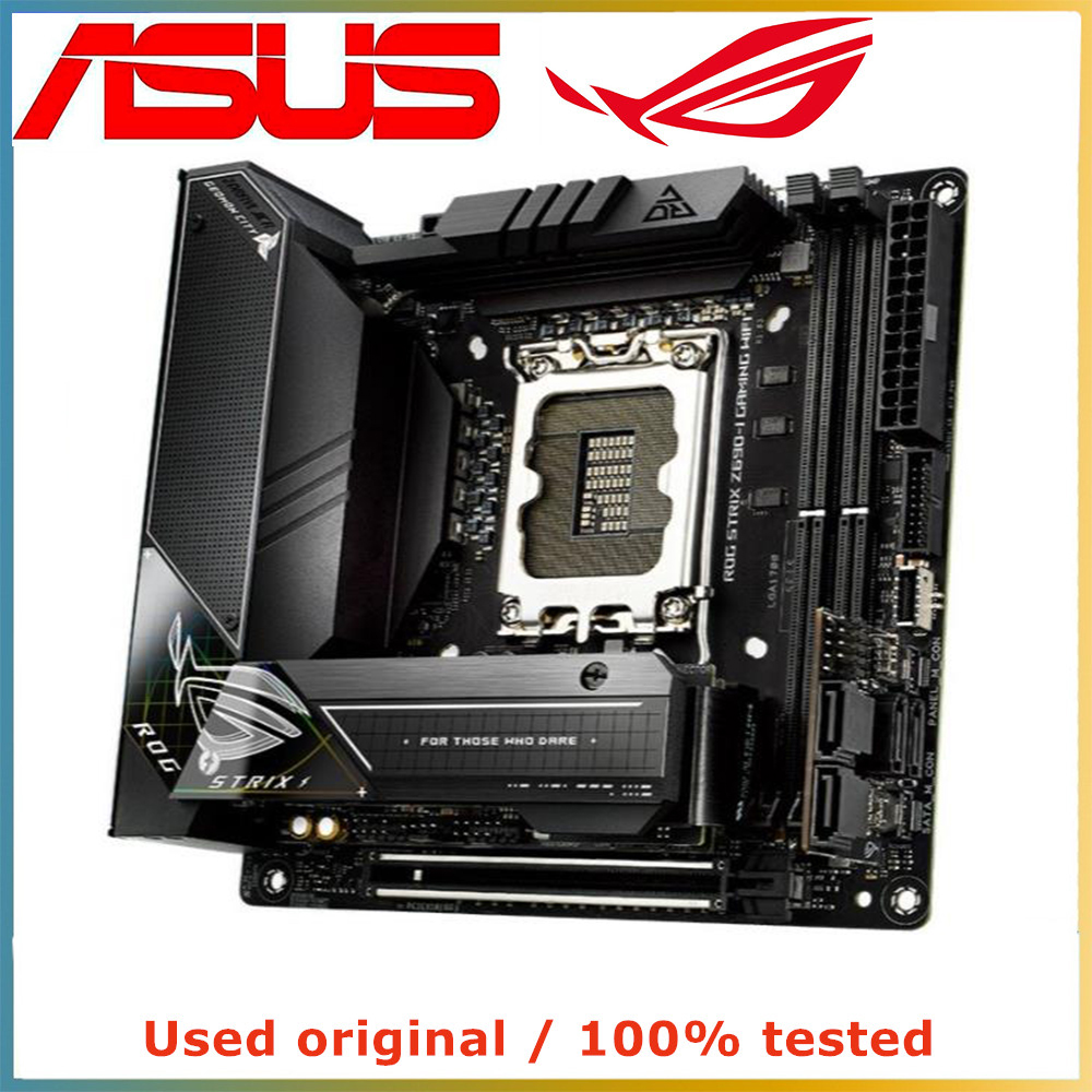 Placa-mãe ASUS ROG STRIX Z690- - Lga1700 Itx Motherboard Ddr5 avaliação e preço