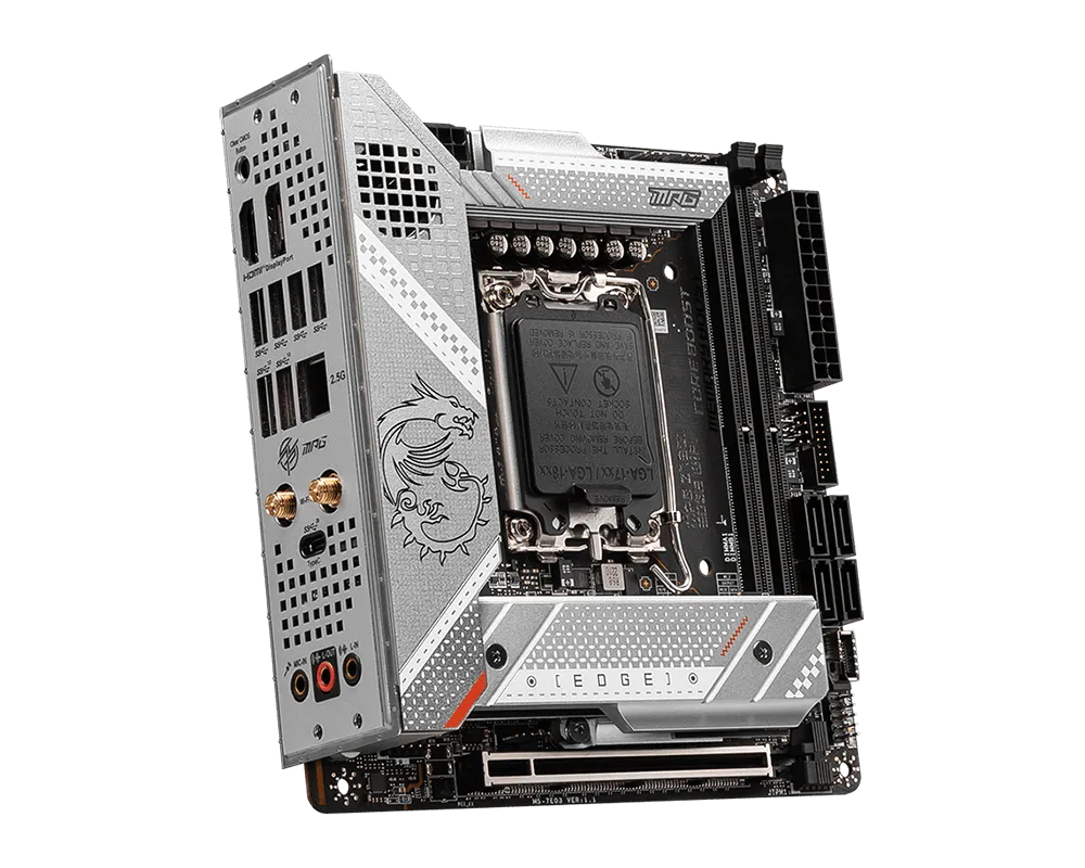 Placa-mãe MSI MPG Z790I EDGE W - Lga1700 Itx Motherboard Ddr5 avaliação e preço